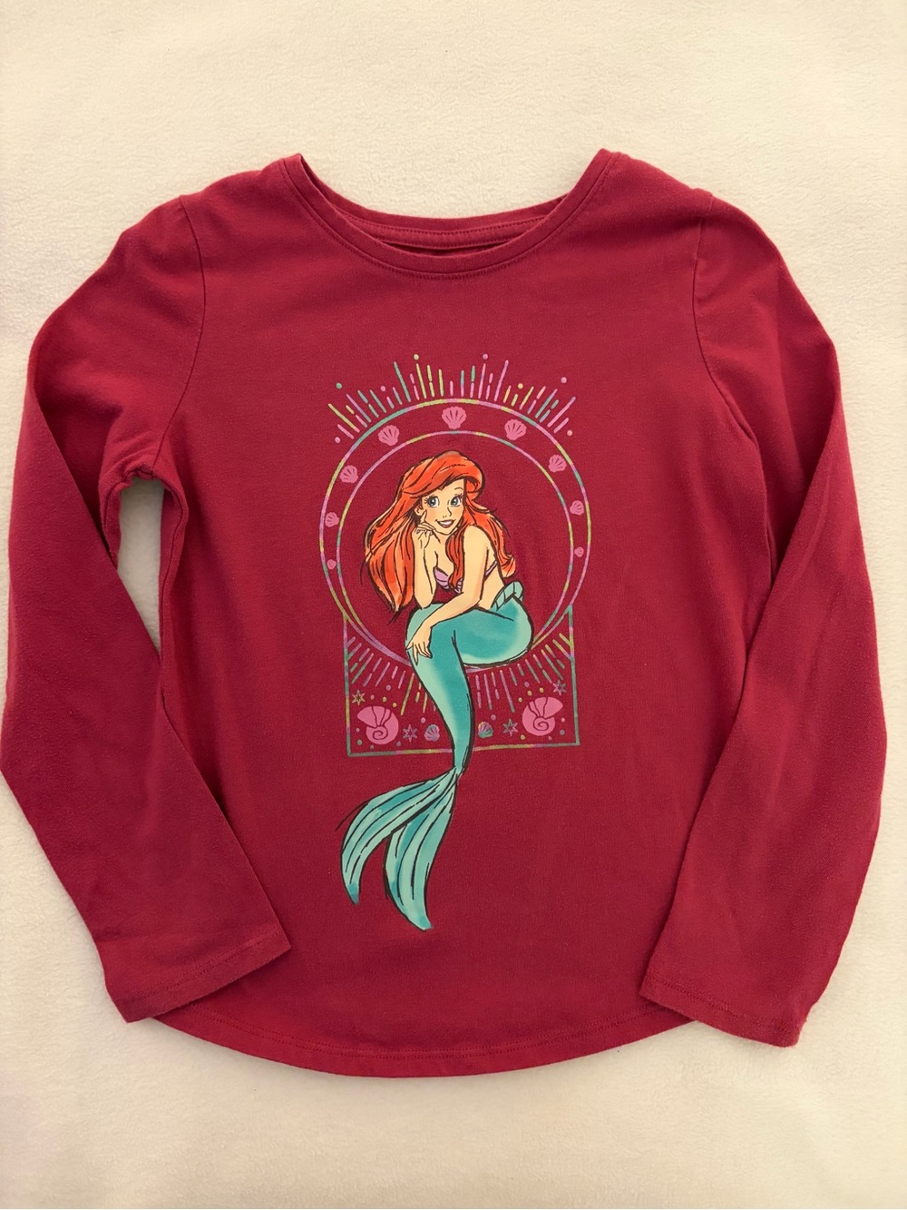 Disney & Jumping Bean Red Ariel Little Mermaid Shirt